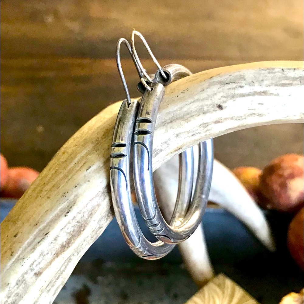 Sterling silver earrings